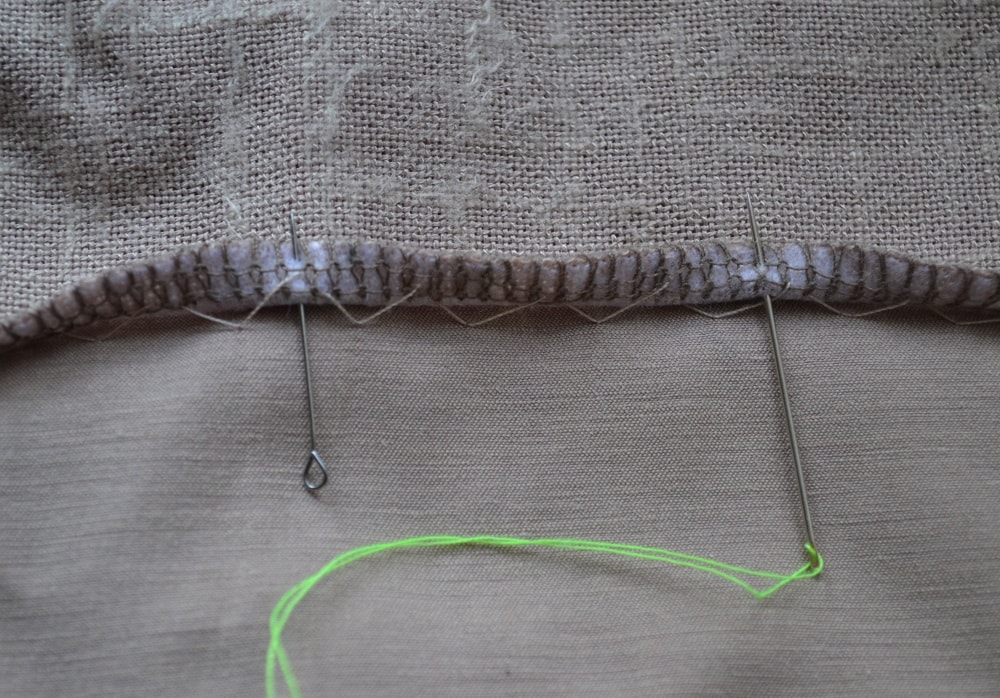 Blind hem stitch