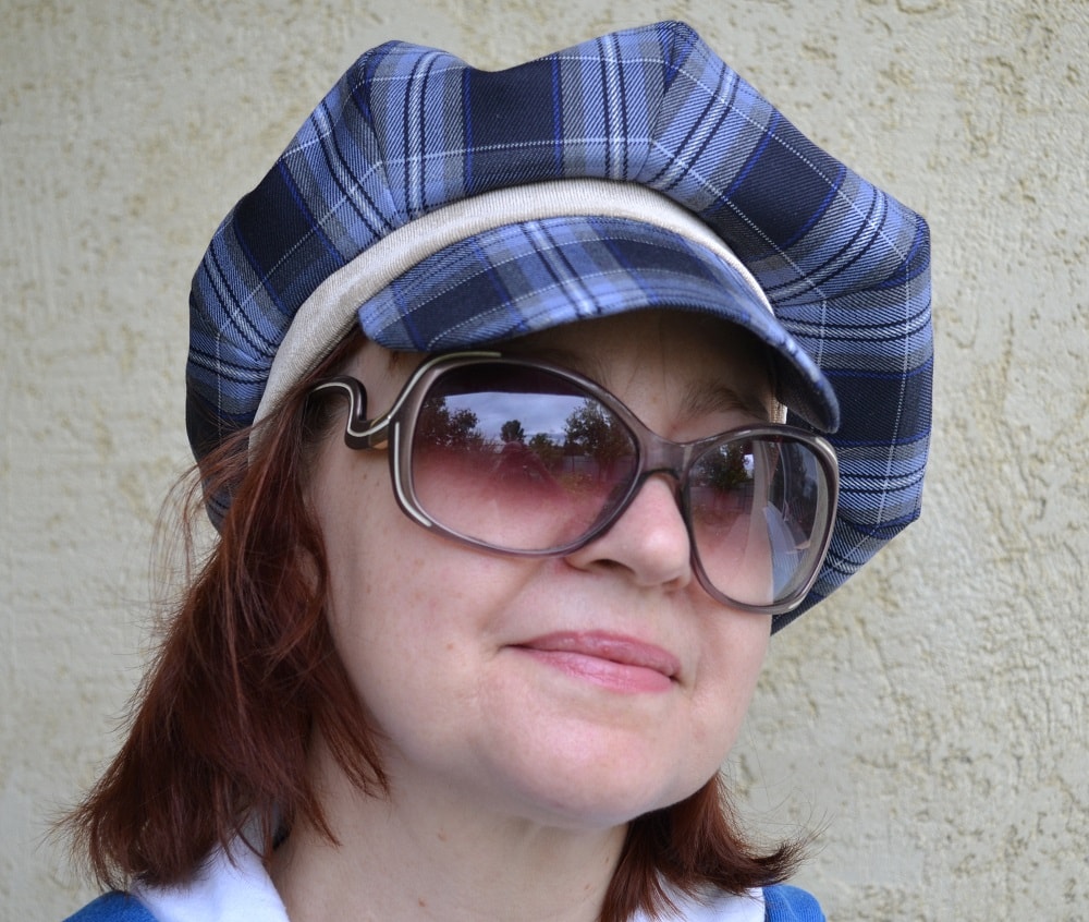 How to make newsboy hat
