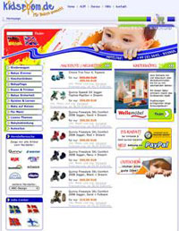 Особенности интернет - магазина Kidsroom
