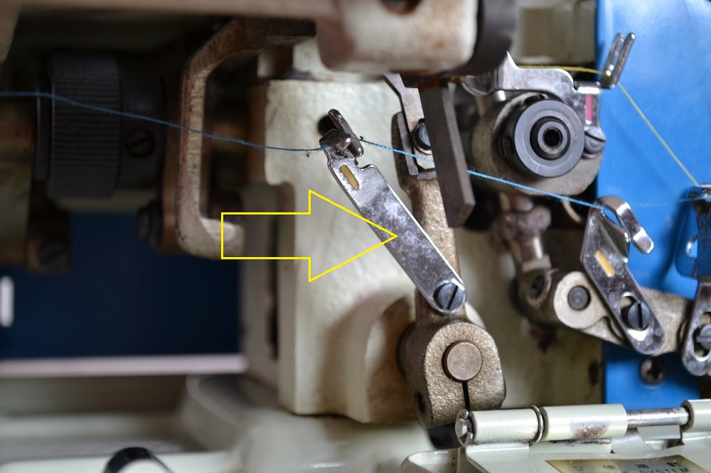 Additional fastening threads guide