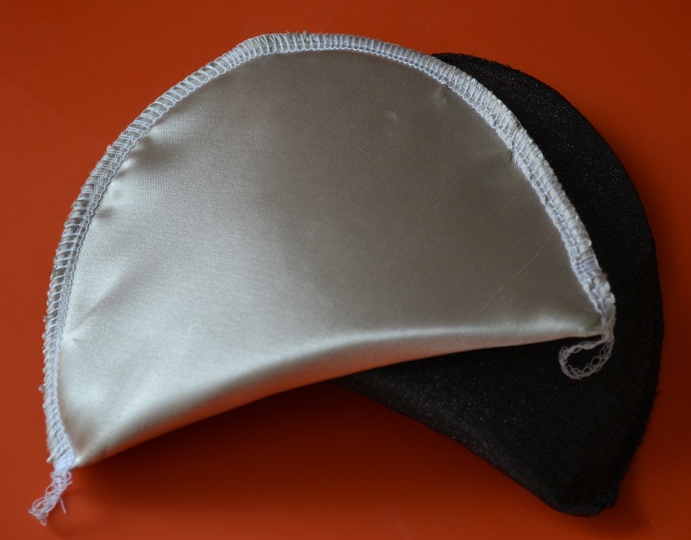 How to Cover the Shoulder Pads with Fabric