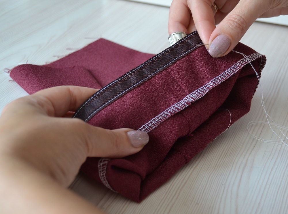 How to do an invisible hem seam